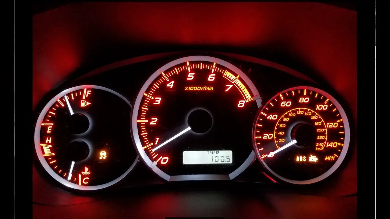 abs traction control and hill assist light on