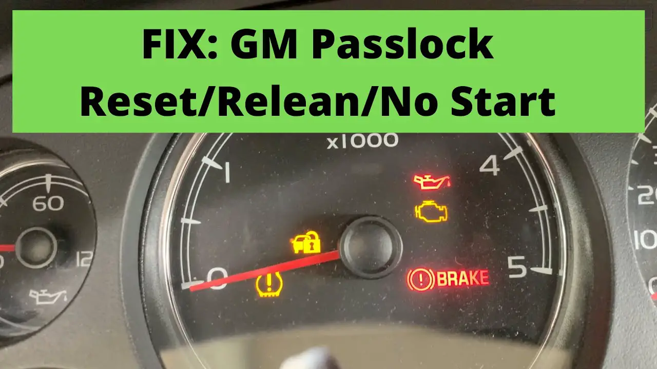 GMC Theft Deterrent System Reset: How To & Tips